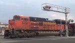 BNSF coal train DPU